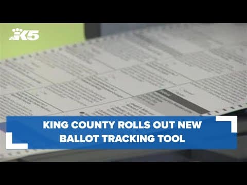 King County Elections roll out new ballot tracking tool with more transparency measures