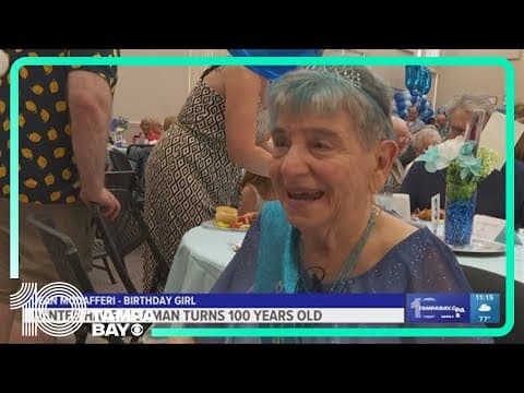 'I feel like 60': Winter Haven woman celebrates 100th birthday surrounded by friends and family