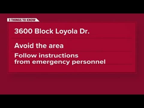 Kenner Fire Department responds to high-pressure gas leak on Loyola Drive