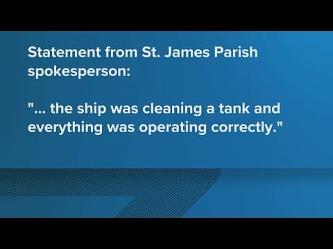 Gas odor investigated near Lutcher Ferry, officials say no contamination found