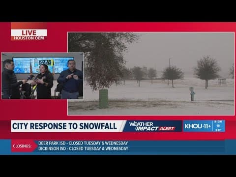 Harris County Judge Lina Hidalgo speaks with KHOU 11 on winter storm response