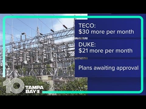 TECO, Duke power bills could go up even more