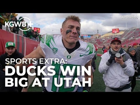 Sports Extra: Ducks get big win, Beavers come up short, Blazers off to slow start