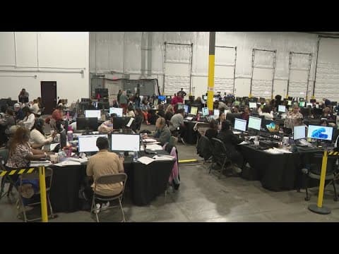 Harris County elections: More than 129,000 people voted on Election Day by noon, county clerk says