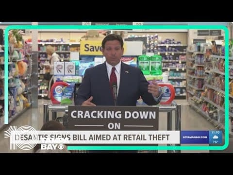'Crack down' on retail theft, porch pirates imminent, DeSantis says