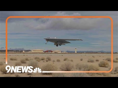 Air Force releases photos of first new bomber in decades