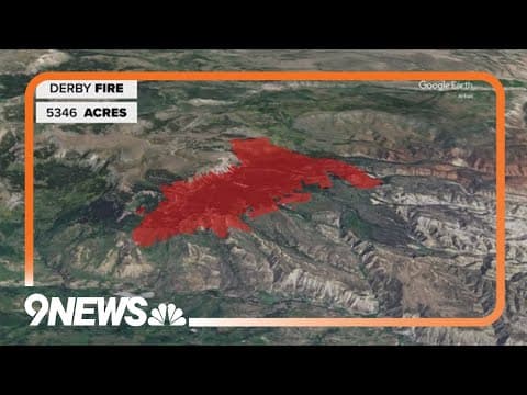 Derby Fire, Lee Fire burning in western Colorado