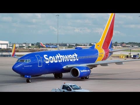 Southwest Airlines plane hit by gunfire in Dallas