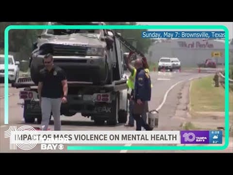Tampa Bay-area experts speak on the mental health impact of recent mass violence