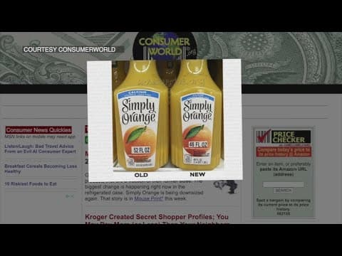 Shrinkflation returns in 2025: What grocery shoppers are seeing now