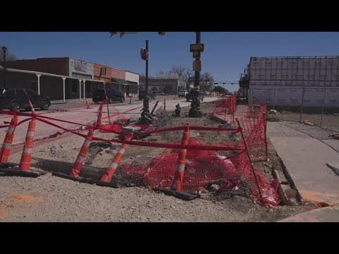 Construction continues on Frisco's Main Street