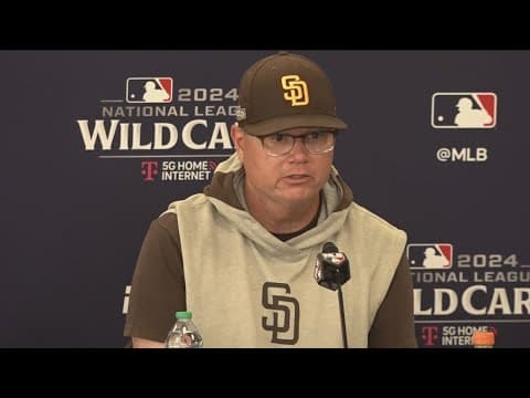 Padres look to clinch NL Wild Card Series in Game 2 against Braves