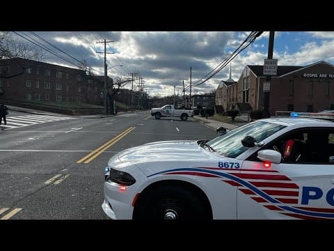WATCH: Police update after 3 officers shot in DC serving animal cruelty warrant