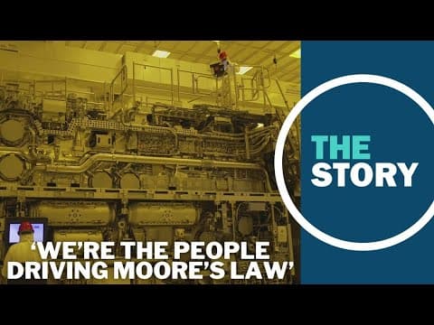 Machine at Intel's Hillsboro campus can produce chips so advanced, they don't yet exist