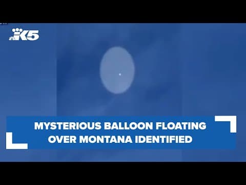 Mysterious balloon flying over Montana a civilian airship
