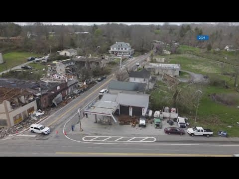 Sunbright community remembers EF-1 tornado from 2024 after tornado sweeps through Deer Lodge