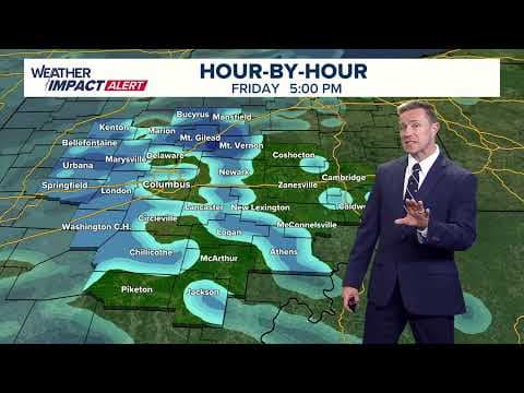 Columbus, OH Friday forecast | Snow arriving in the afternoon