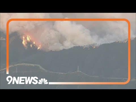 Latest on the wildfires raging in southern California