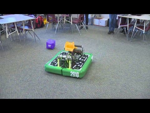 Jackson High School robotics team advances to world championships