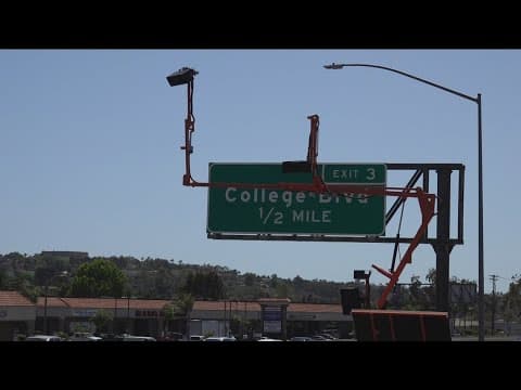 Orange boxes on side of San Diego highways monitors risky driving behaviors