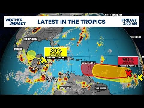 Tropical update: Beryl, 2nd named storm of the season, could form soon in the Atlantic