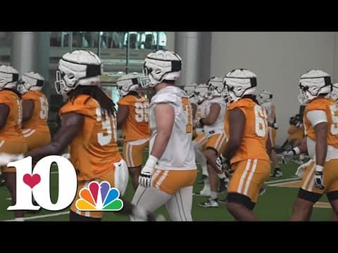 Tennessee football team kicks off fall practice