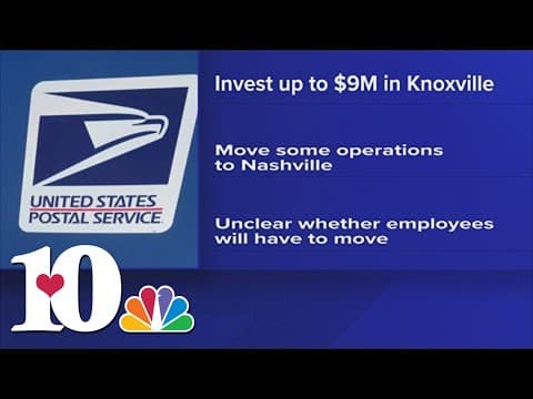 USPS to improve, modernize mail operations at Knoxville processing facility