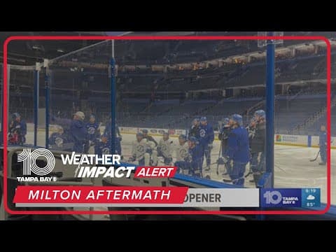 Tampa Bay Lightning's home opener to double as food drive post-Milton