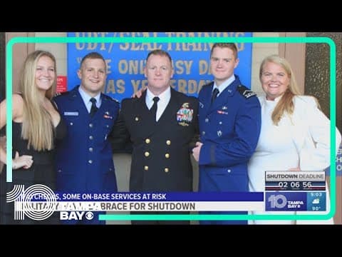 Tampa Bay-area military families brace for potential government shutdown