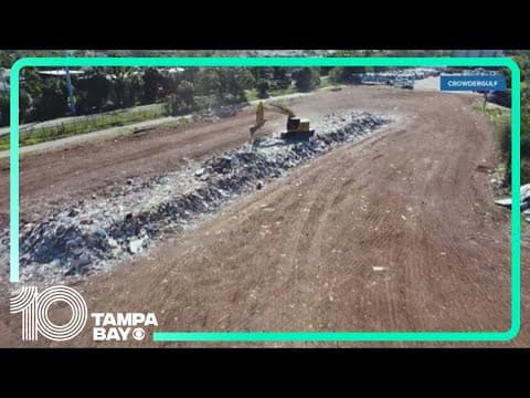 10 Tampa Bay gets inside look at debris collection in St. Petersburg