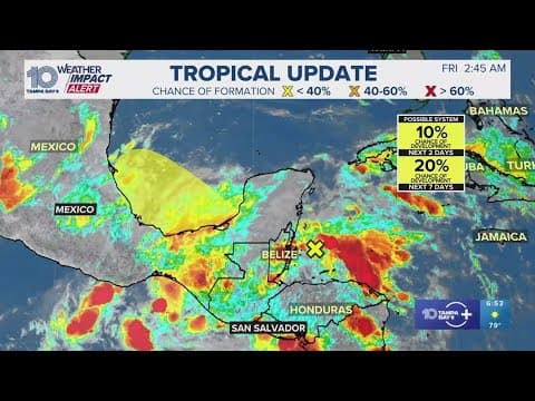 Tropics Update: Potential tropical development this weekend