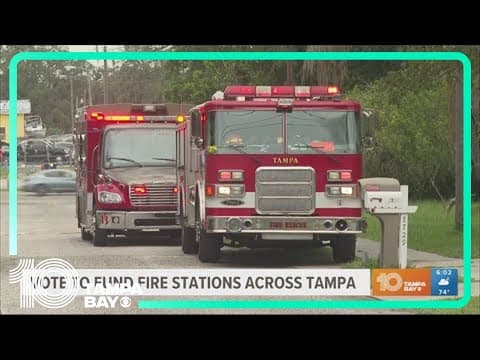 City of Tampa to vote on fire station funding