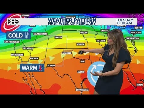 Several record high temperatures were observed across the U.S.