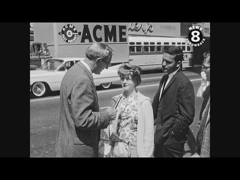 April 1962: Sun Up San Diego host Bob Mills asks "what do you think about tv commercials?"