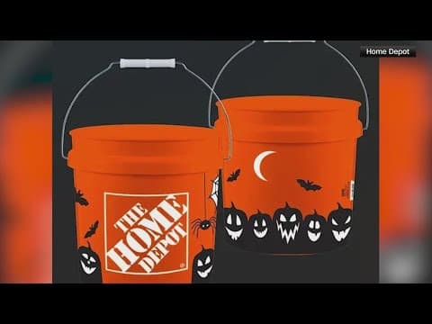 Home Depot debuts limited edition Halloween buckets