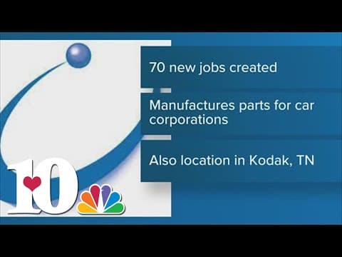 Car part manufacturer to expand in Hamblen Co., expected to hire 70 more workers