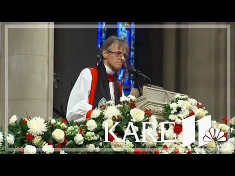 Bishop urges President Trump for 'mercy' at National Prayer Service