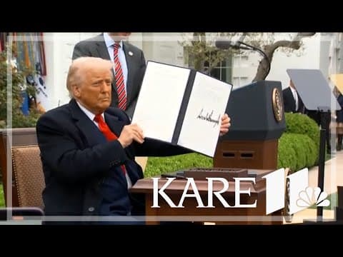 Trump announces 'reciprocal' tariffs in a risky move that could reshape the economy