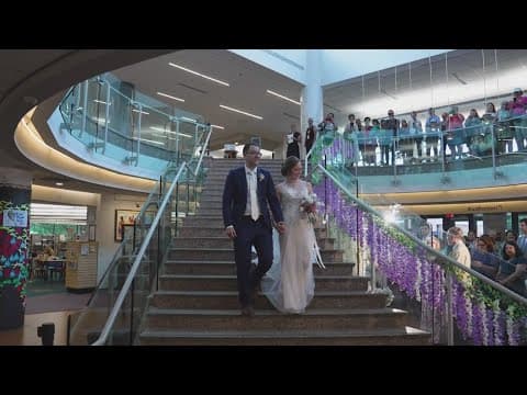 A marriage for the books, how a couple got married at Arlington Public Library