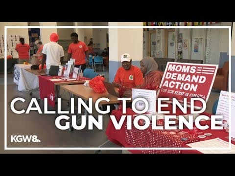 Portlanders share stories, support on Gun Violence Awareness Day