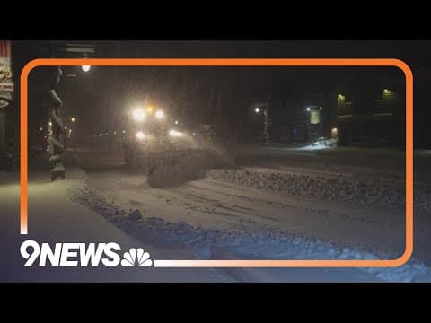 Significant storm brings snow to Colorado's mountains