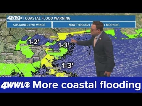 Weather: Less rain impacts and more coastal flooding