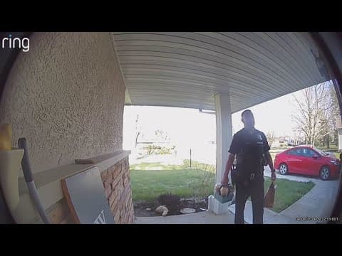 Reynoldsburg officer delivers coffee, food after arresting delivery driver