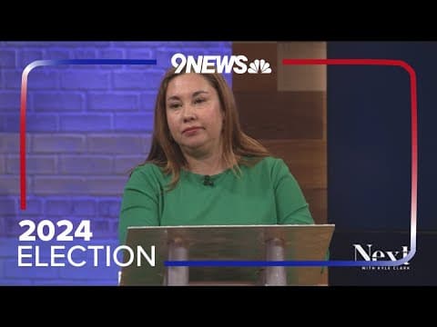Caraveo, Evans clash over abortion, immigration, economy in 9NEWS debate