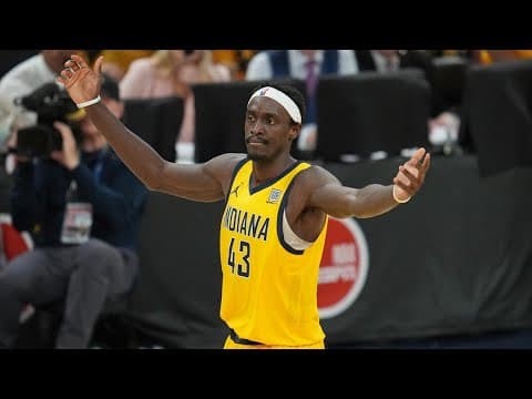 Pacers' Pascal Siakam to drive pace car for Brickyard 400