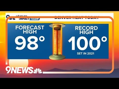 Extended forecast: Hot, dry afternoon with highs near record levels