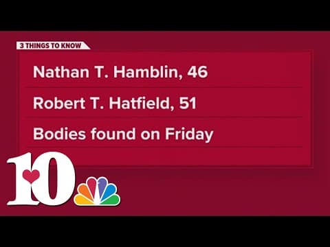 Victims identified in double-homicide investigation after 2 missing men found dead in Claiborne Co.