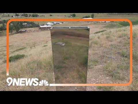 Mysterious monolith draws a crowd in northern Colorado