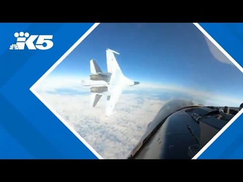 Russian fighter jet flies extremely close to U.S. F-16