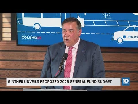 Columbus Mayor Andrew Ginther unveils proposed $1.23 billion general fund budget